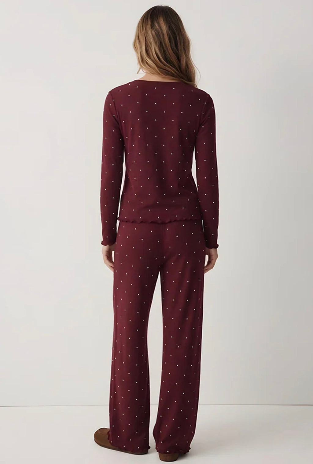 Ivory Dream Set - Maroon