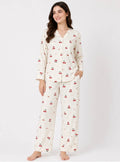 BARBARY V-NECK CO-ORD SET'S SBSVJ-04