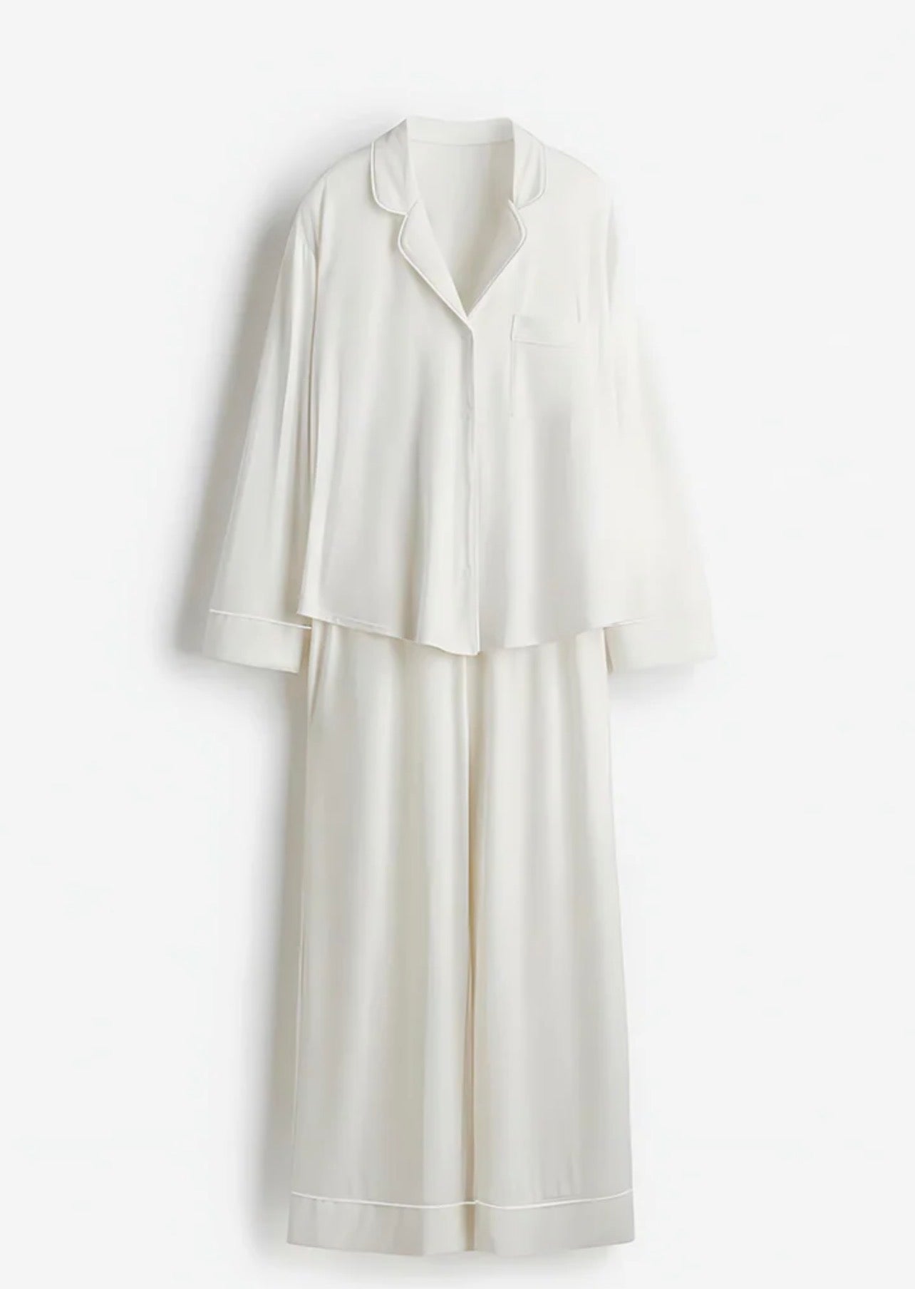 Cloud Pajama Set - White