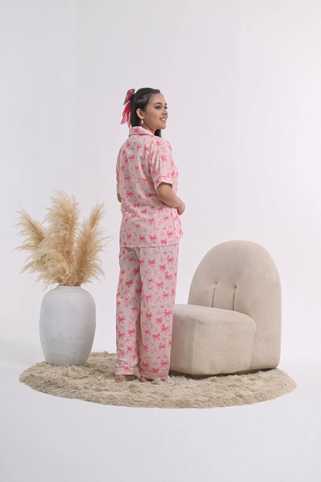 Somnia - Swiss Lawn PJ Set - Pretty Mate