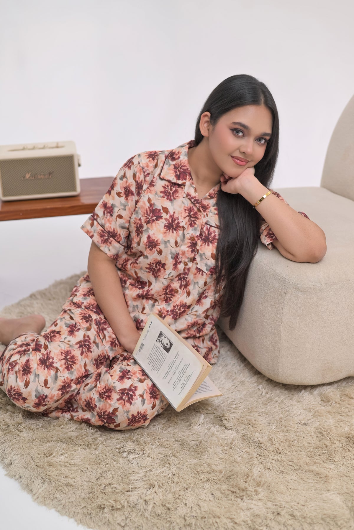 Somnia - Swiss Lawn PJ Set - Autumn