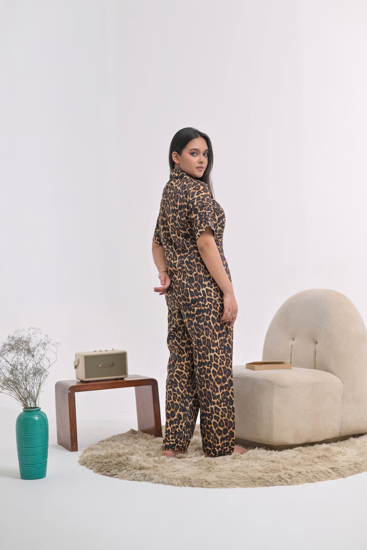 Somnia - Swiss Lawn Pj Set - Midnight Dream