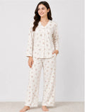 BARBARY V-NECK CO-ORD SET'S SBSVPJ-03