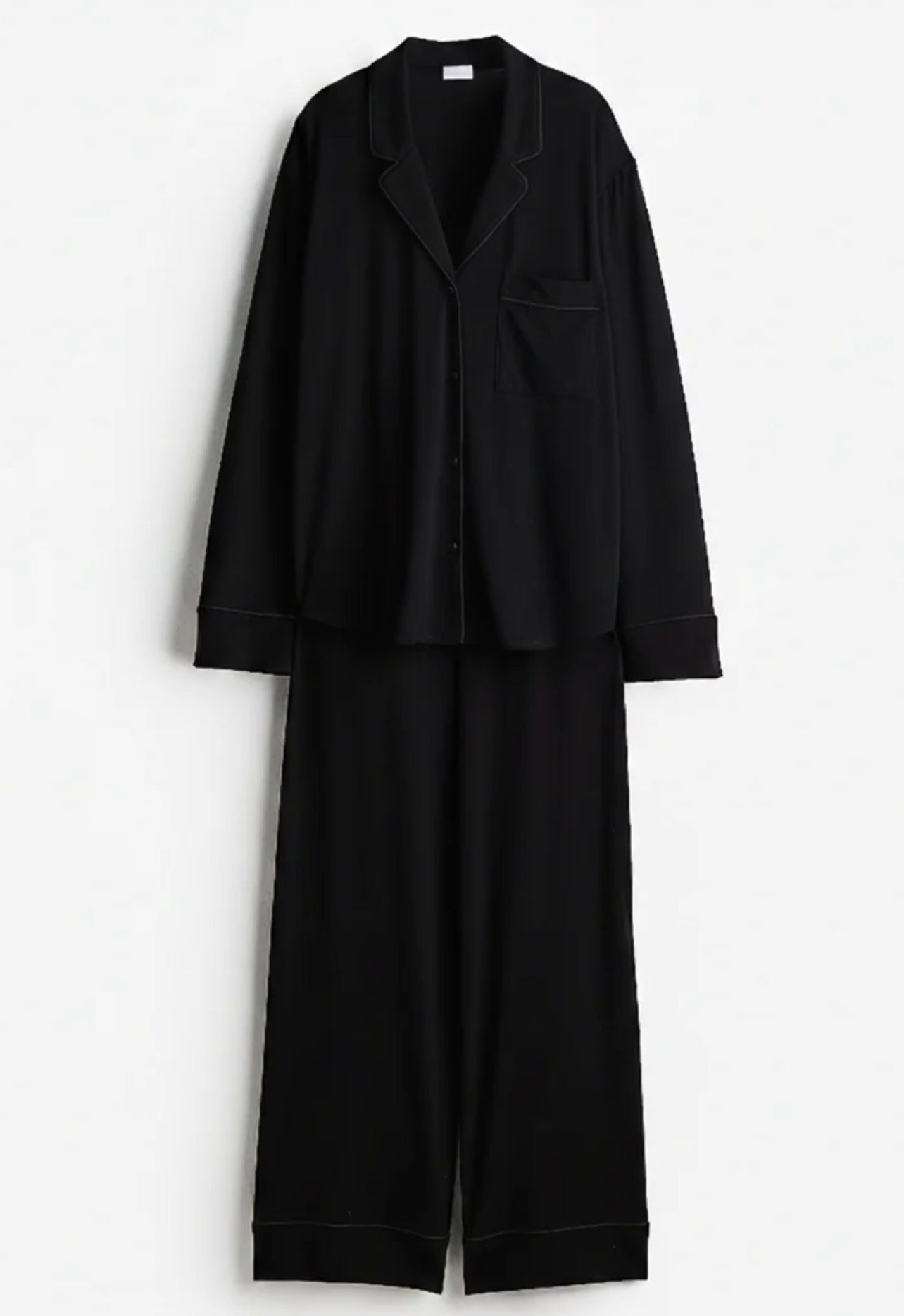 Cloud Pajama Set - Black