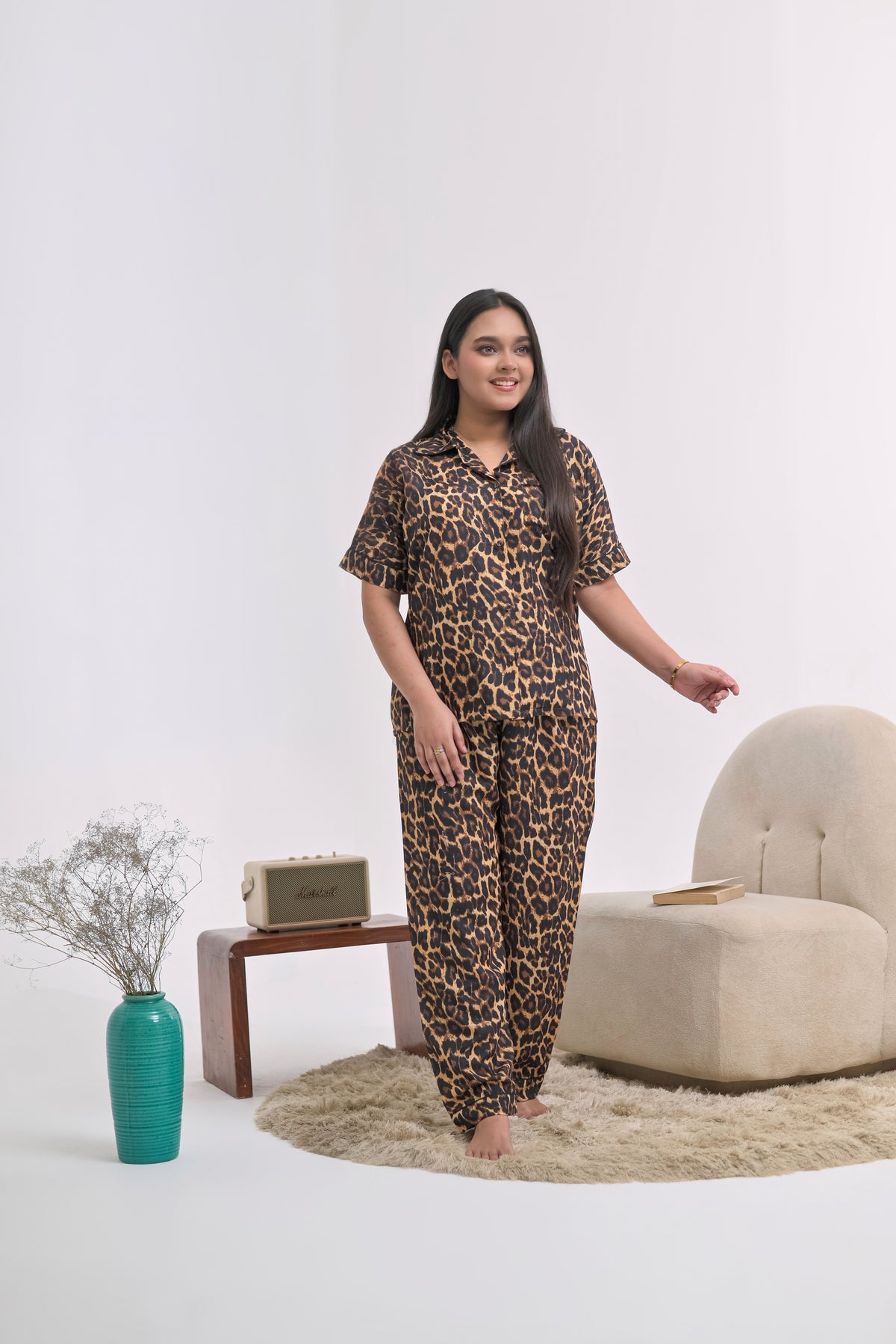 Somnia - Swiss Lawn Pj Set - Midnight Dream