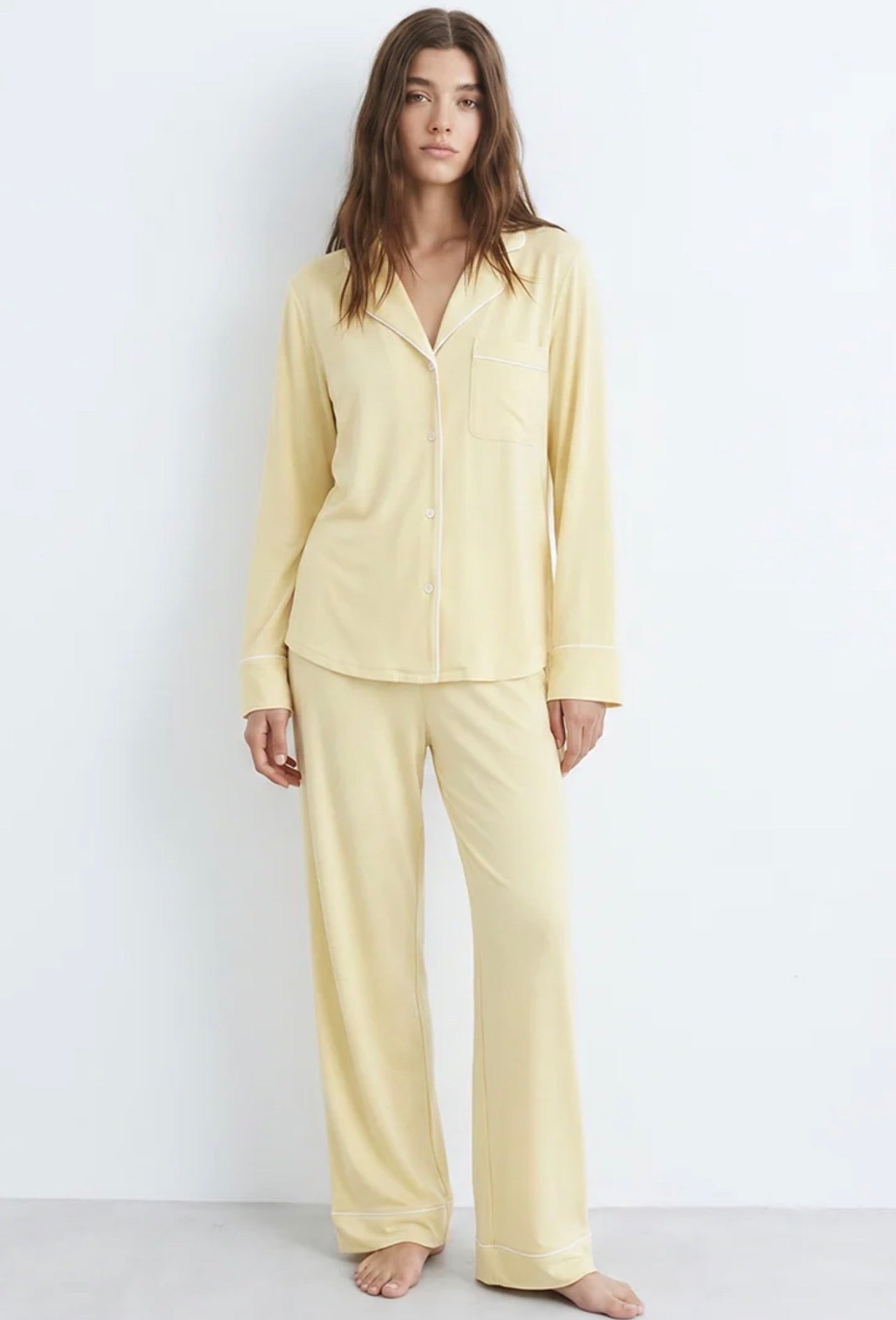 Cloud Pajama Set - Butter