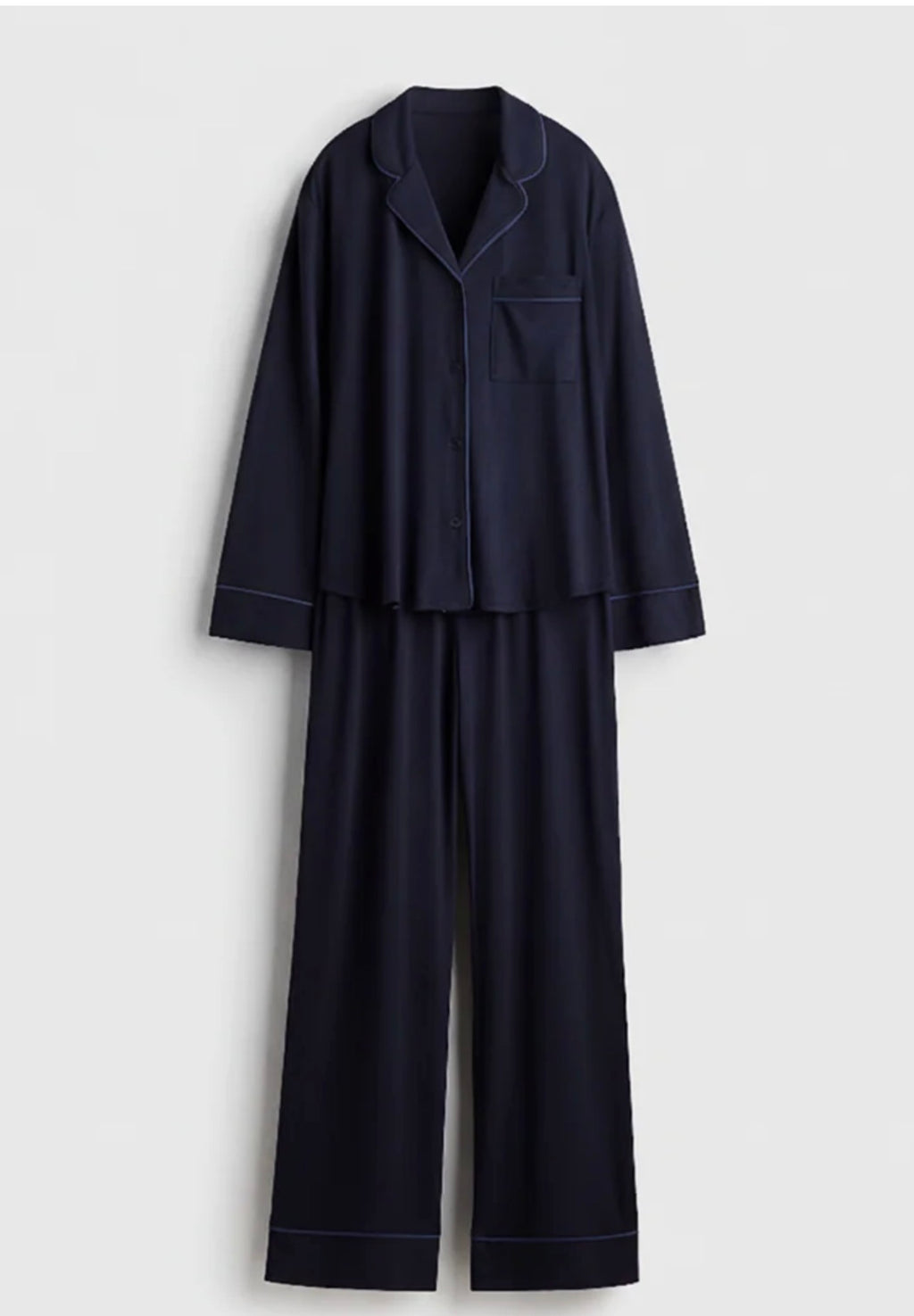 Cloud Pajama Set - Navyblue