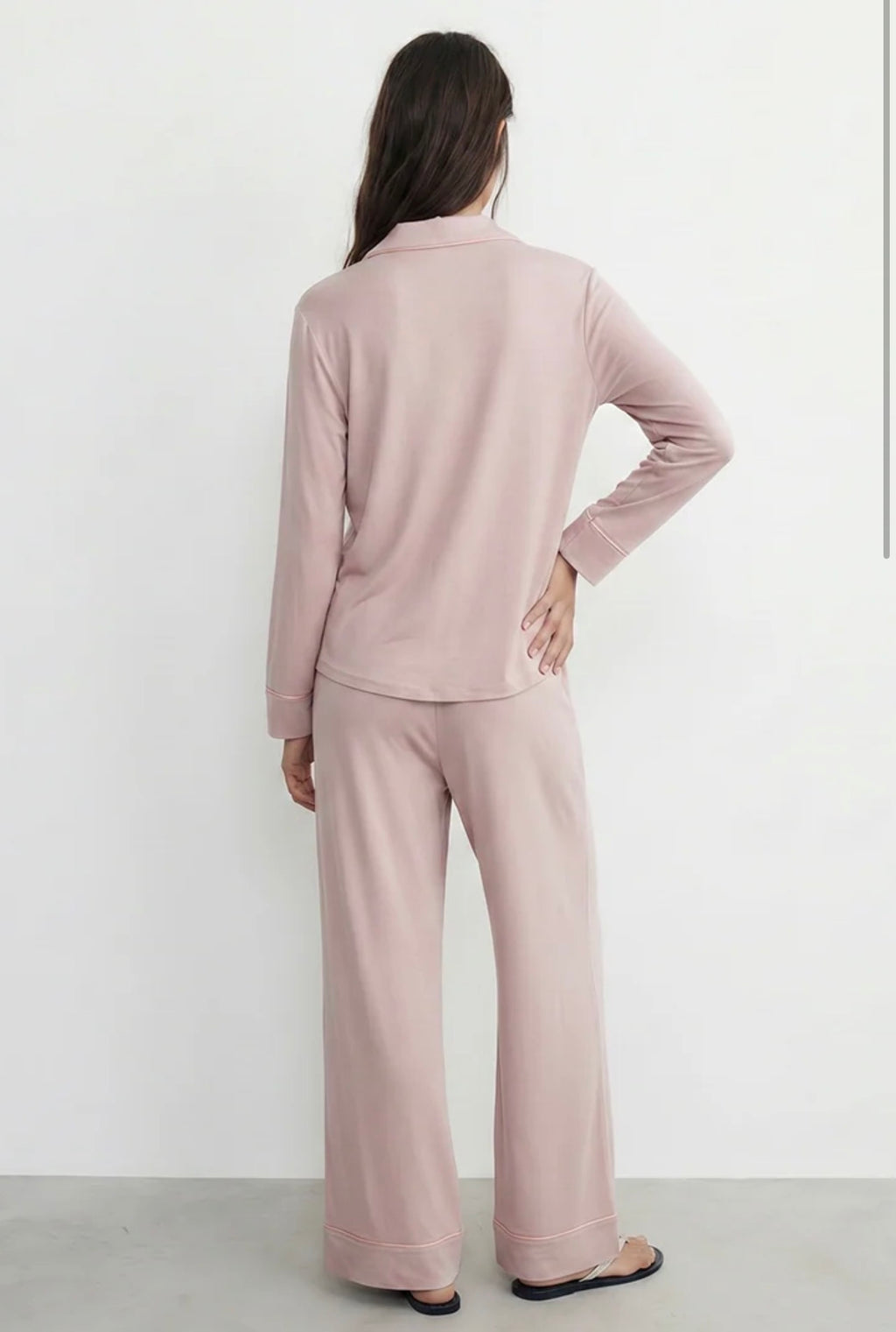 Cloud Pajama Set - Dusty Pink