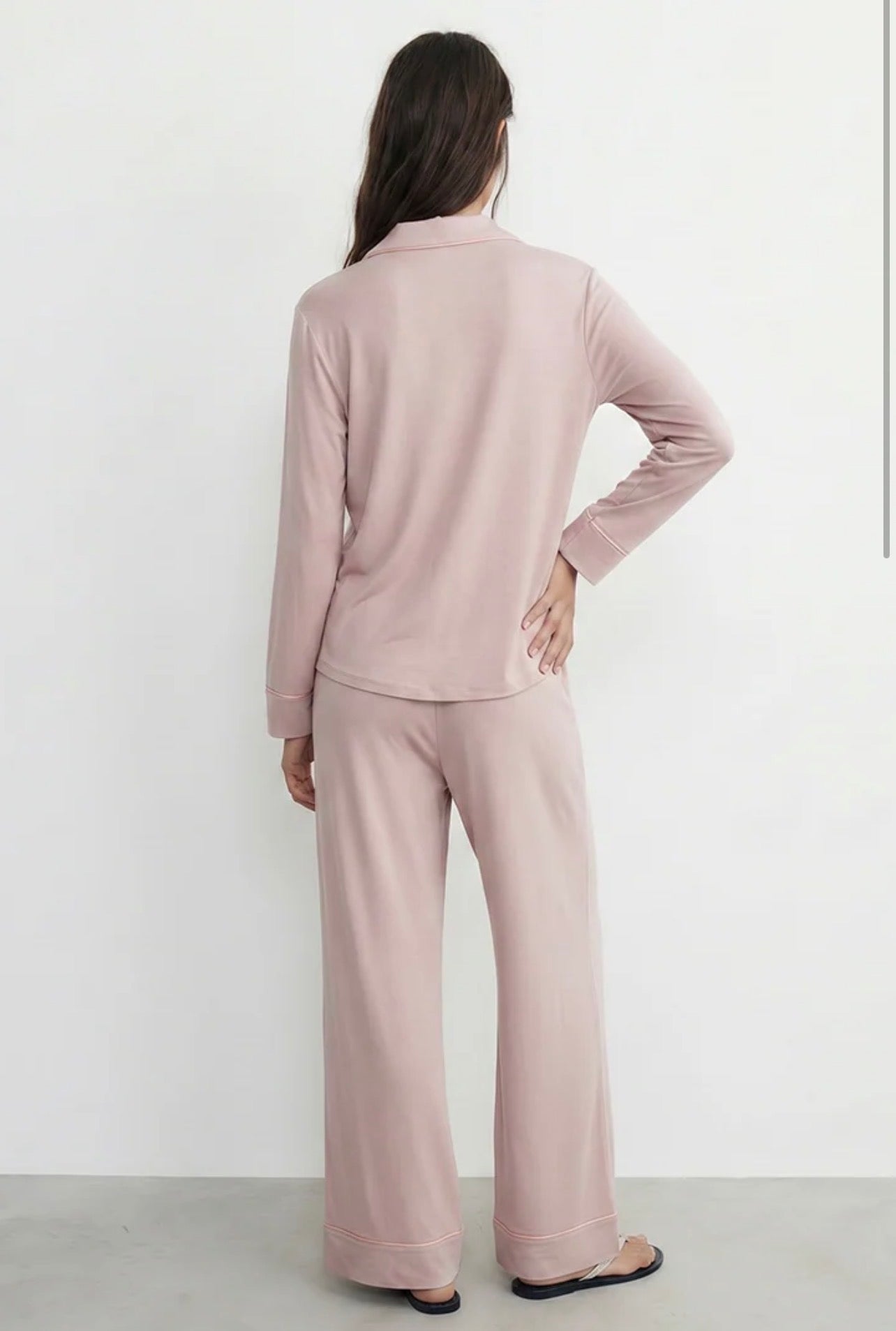 Cloud Pajama Set - Dusty Pink