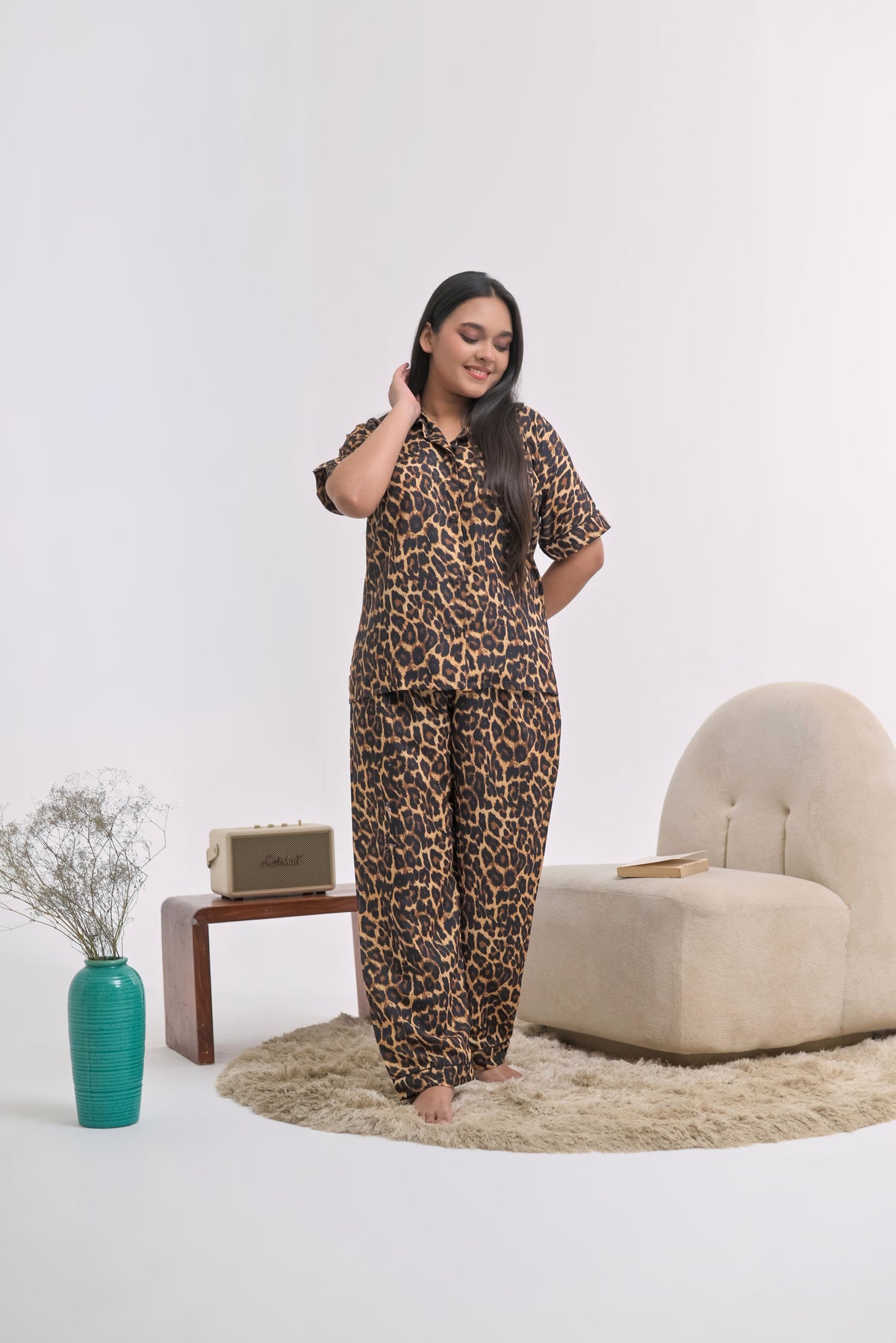 Somnia - Swiss Lawn Pj Set - Midnight Dream