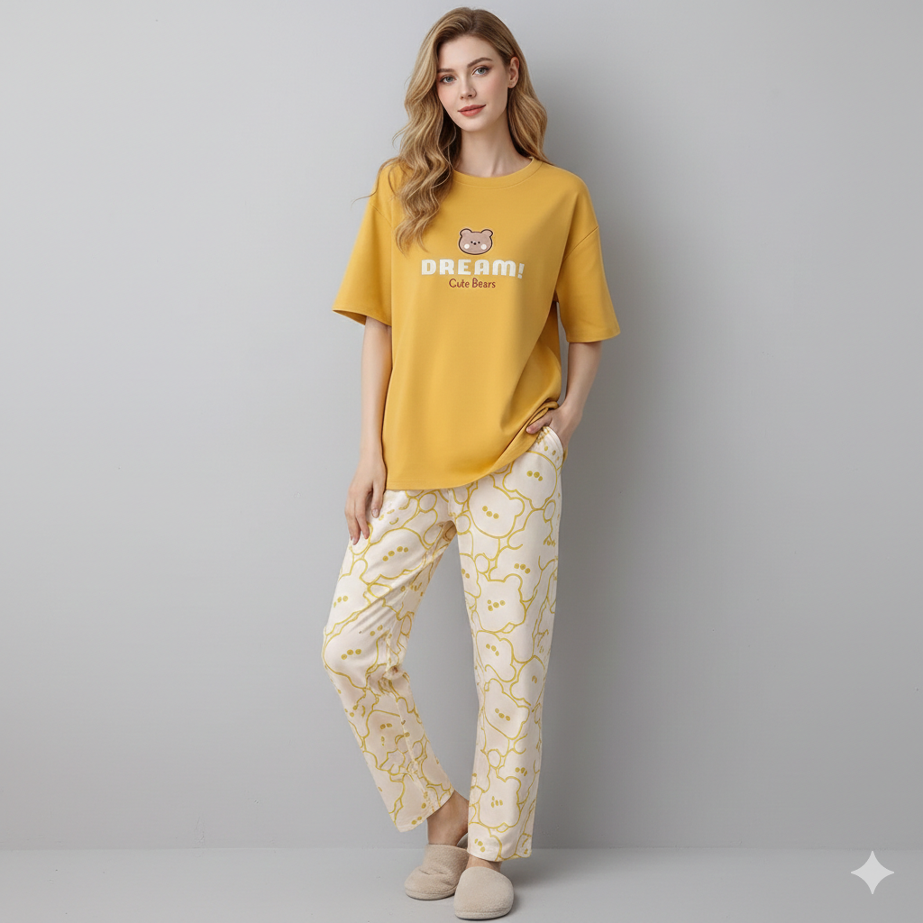SR-DREAM PRINTED NIGHT SUIT