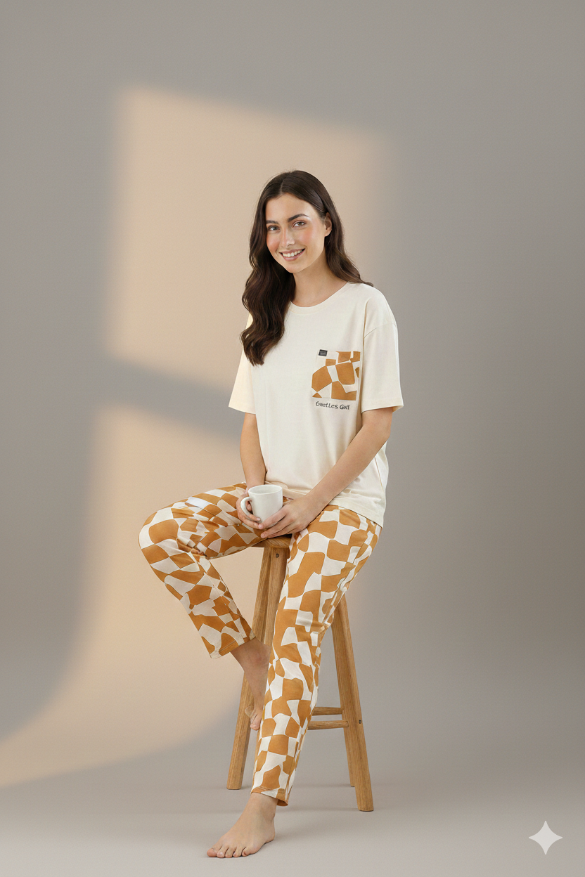SOFT COTTON PJ SUIT- P7