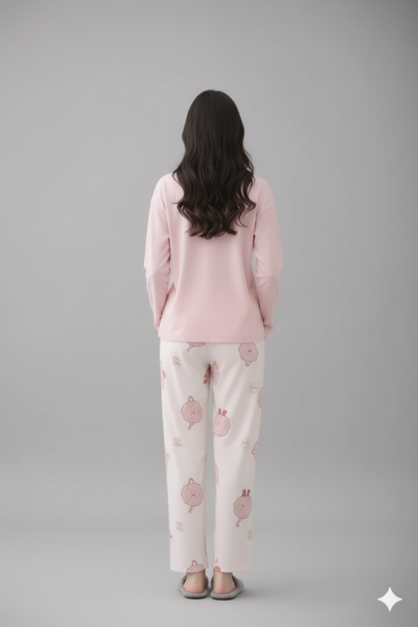 HAPPY COOKIE PRINTED NIGHT SUIT